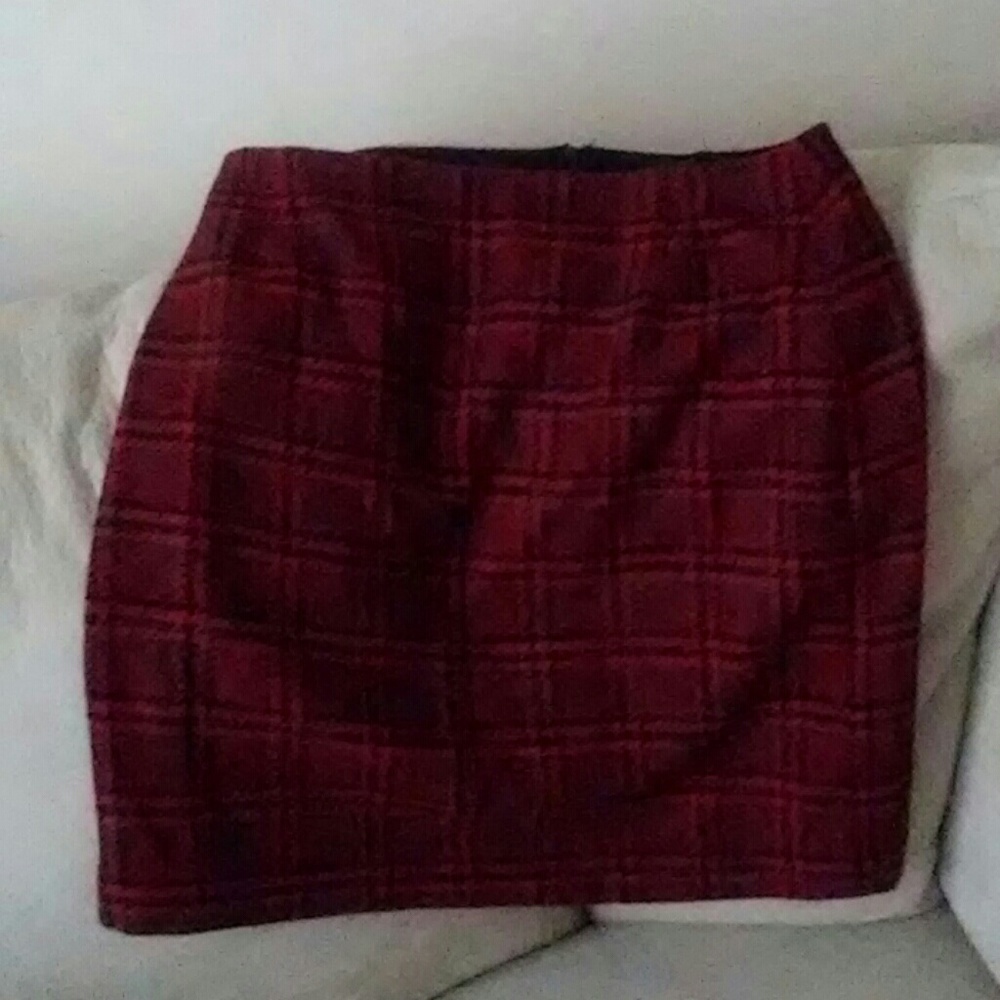 Plaid skirt